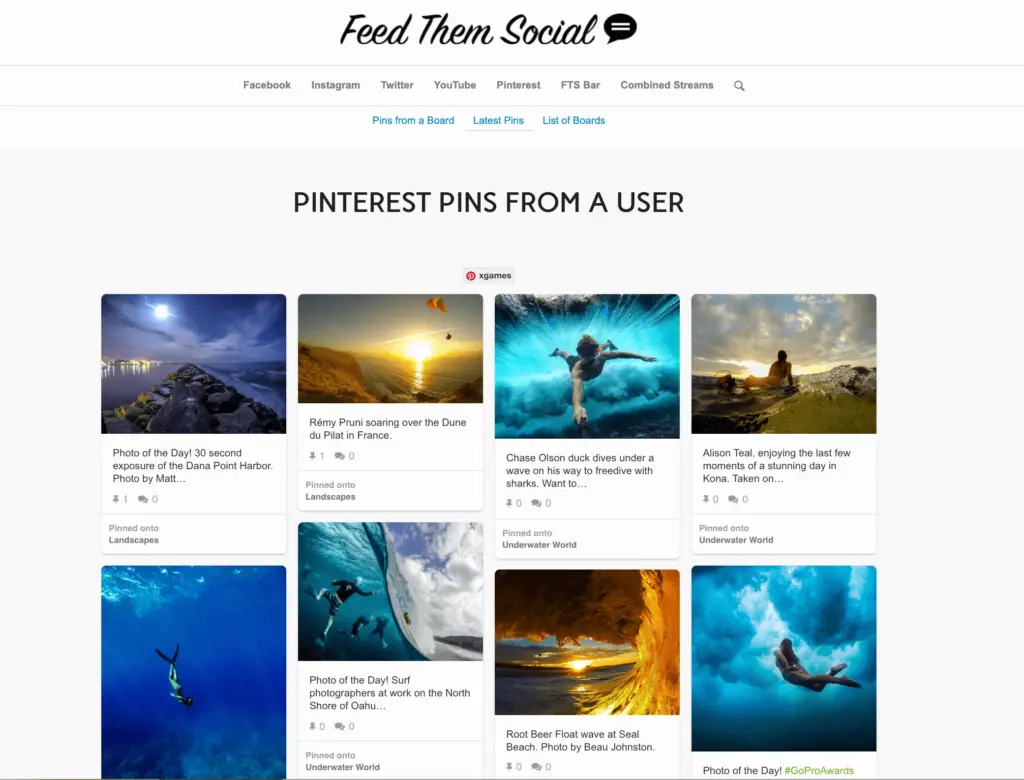 Feed Them Social – for Pinterest