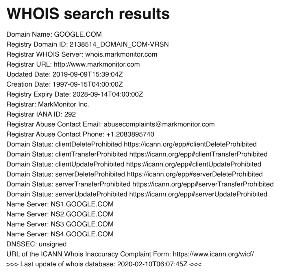 godaddy.com:whois