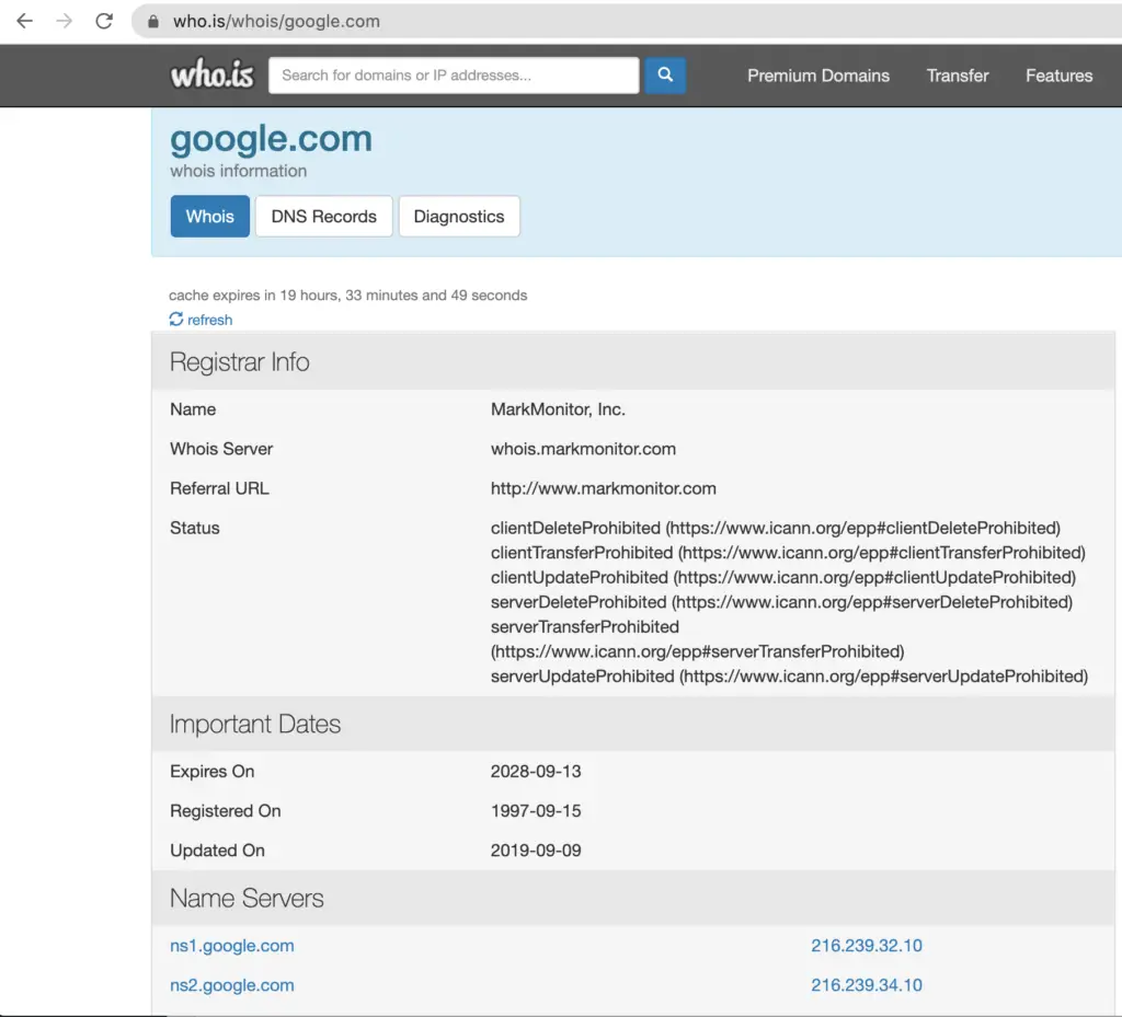 Whois Lookup Dominio - IP 190.181.147.44, PDF, Information Age