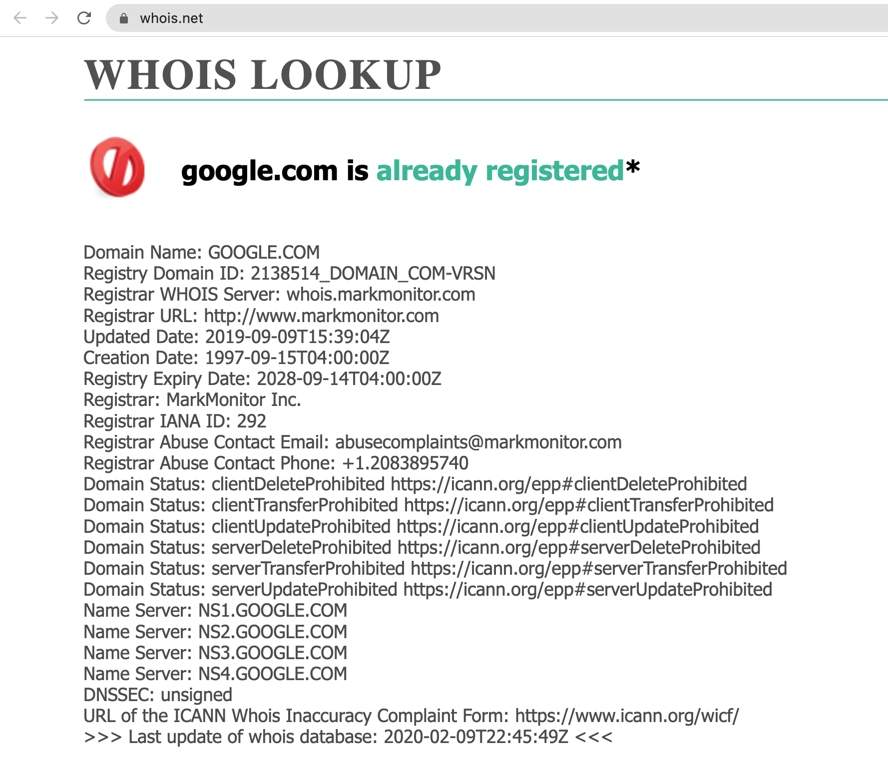 Whois