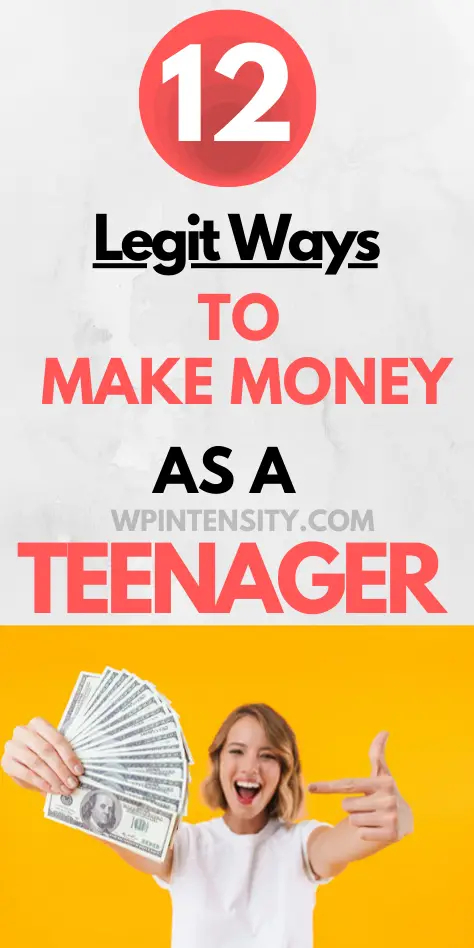 make money teenager
